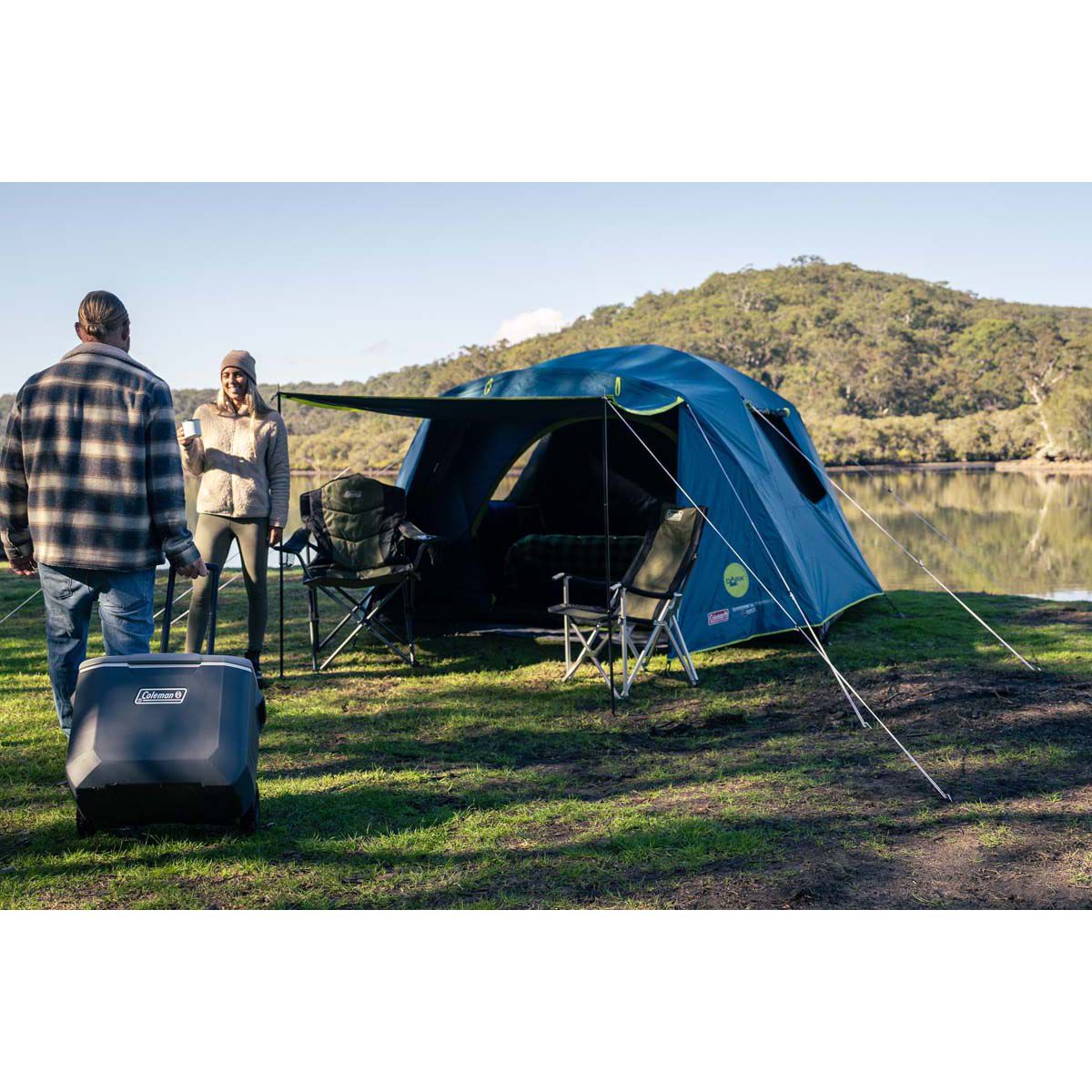 Coleman wheeled best sale cooler 57l