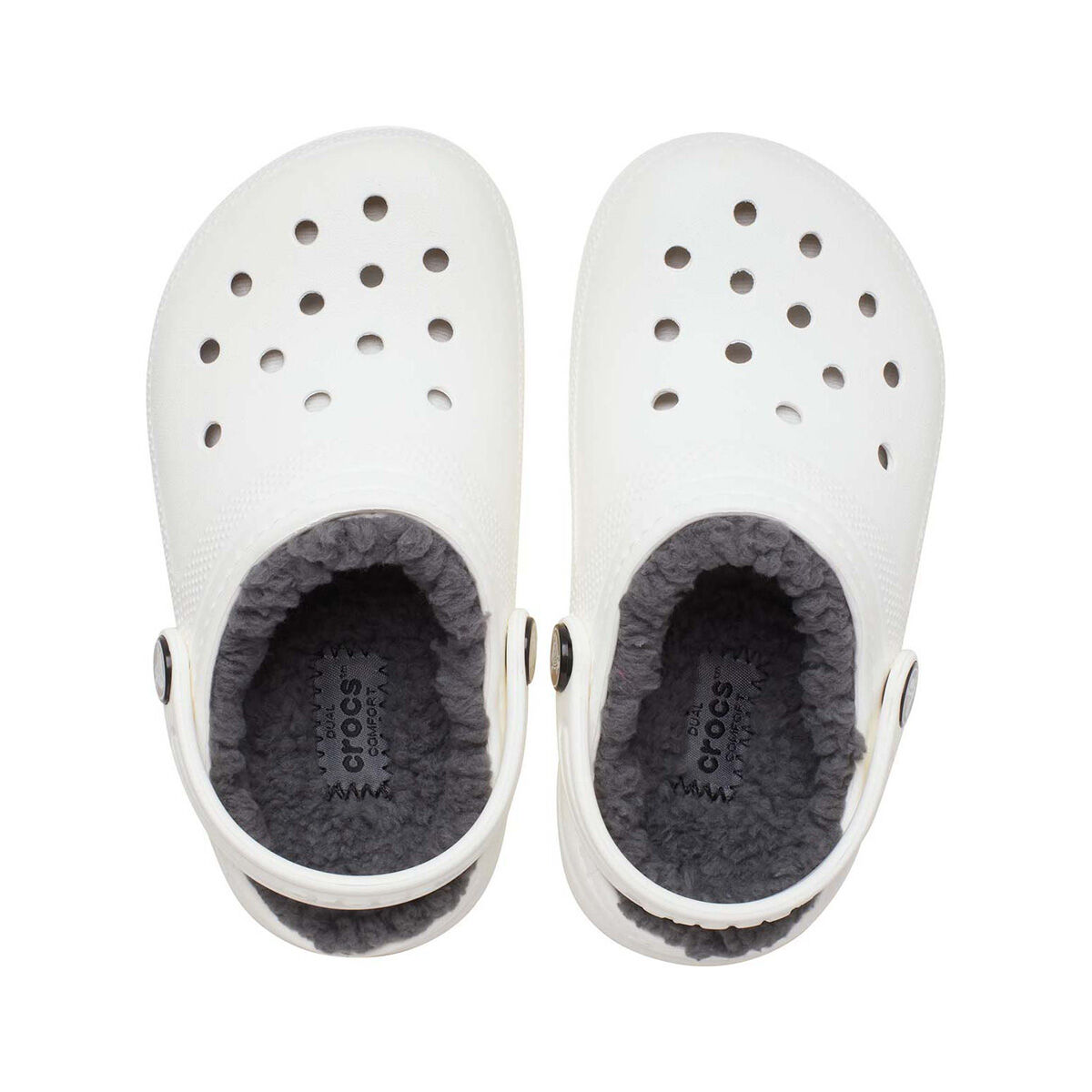 J3 white top crocs