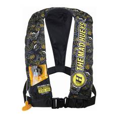 The Mad Hueys Manual Inflatable PFD 150N Skull Black, Skull Black, bcf_hi-res