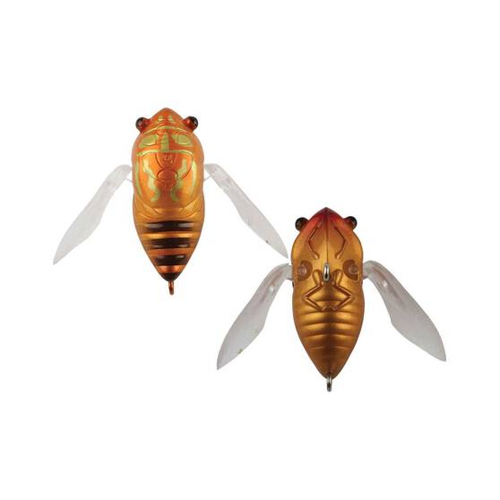 Atomic Hardz Cicada Surface Lure 35mm Brown Cicada, Brown Cicada, bcf_hi-res