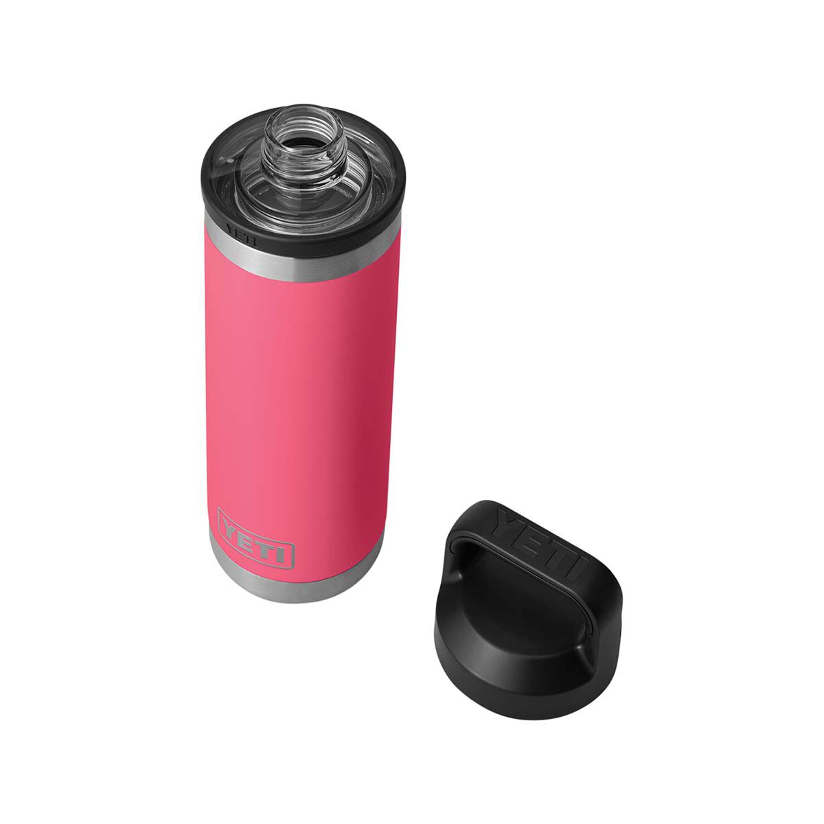 YETI&reg; Rambler&reg; Bottle 18 oz (532ml)  with Chug Cap, Tropical Pink, bcf_hi-res