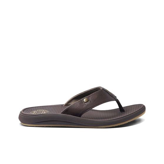 REED Phantom Nias Men’s Thongs, Brown / Fossil, bcf_hi-res