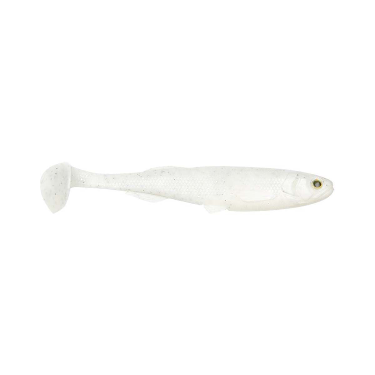 Pro Lure XL Shad Soft Plastic Minnow 200mm Albino Mullet UV, Albino Mullet UV, bcf_hi-res