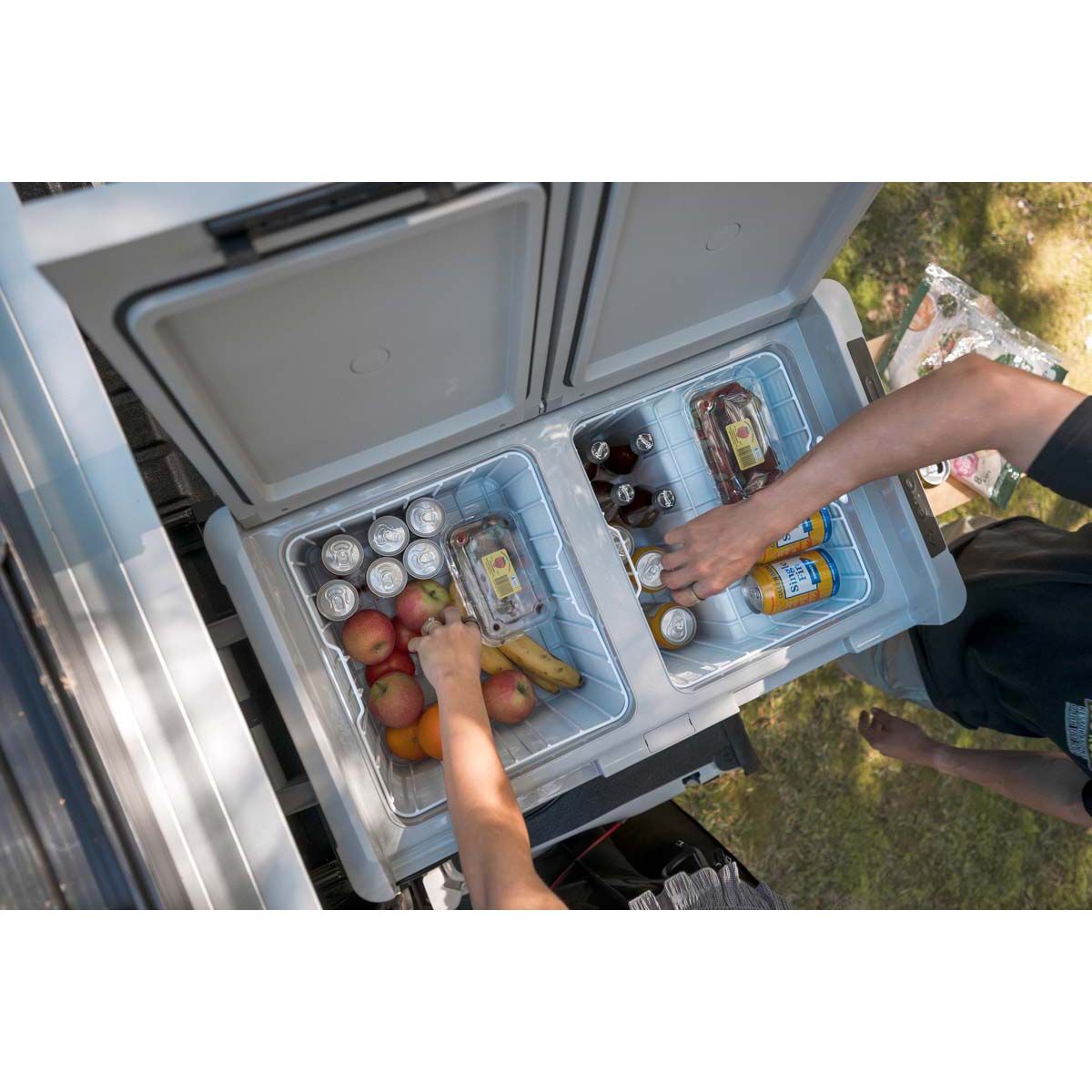 Dometic CFF50LPDZ Low Profile Dual Zone Fridge Freezer 50L, , bcf_hi-res