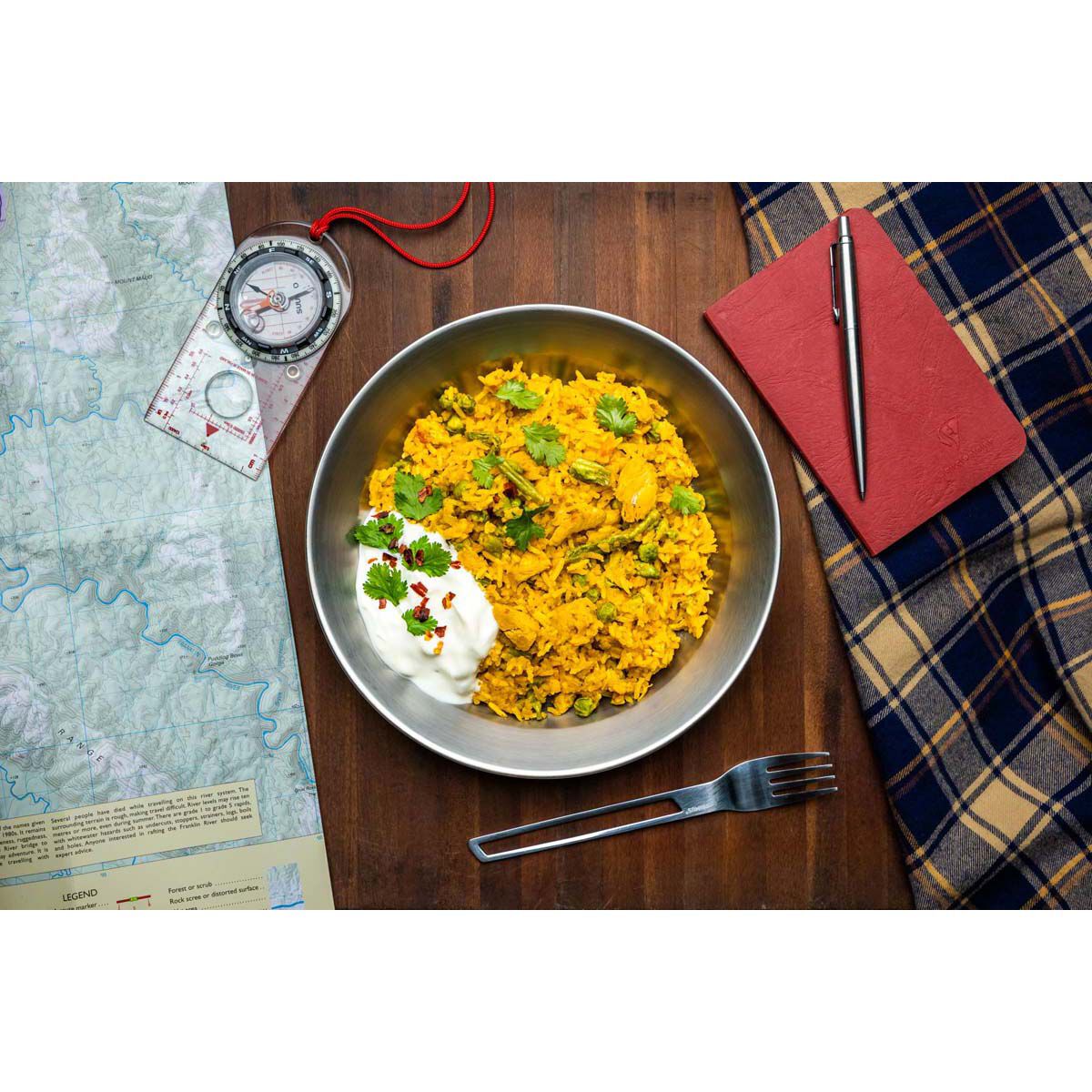 Campers Pantry Freeze Dried Indian Chicken Pilaf Single Serve, , bcf_hi-res