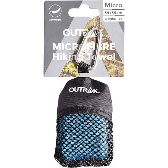 OUTRAK Hiking Micro Towel Blue, Blue, bcf_hi-res