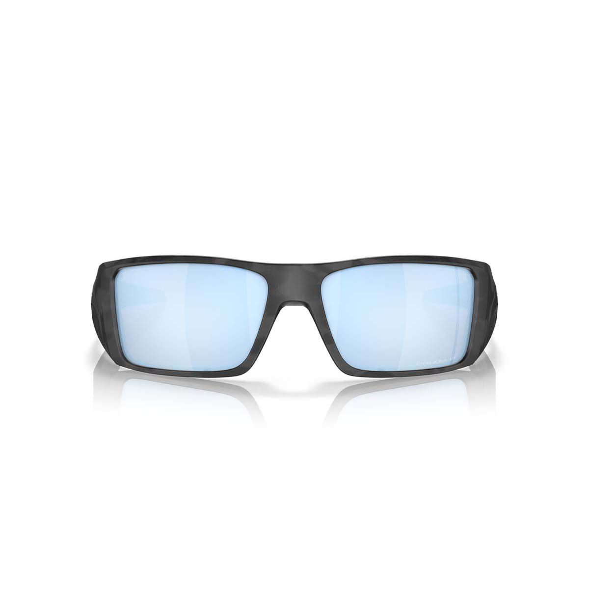 Oakley Heliostat Polarised Sunglasses Black Camo with Prizm Blue Lens, , bcf_hi-res