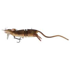 Savage 3D Rad Rat Surface Lure 20cm Brown, Brown, bcf_hi-res
