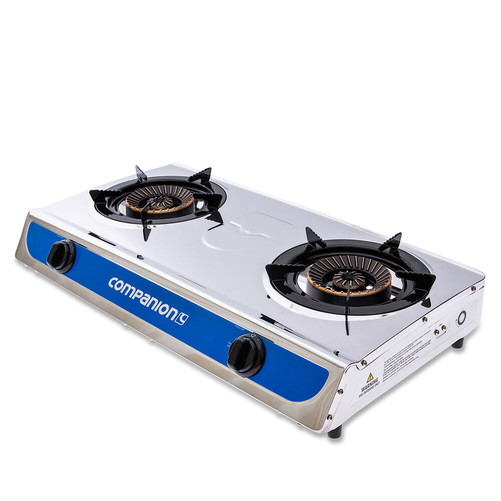 Minimalist 2 Burner Portable Stove for Small Space