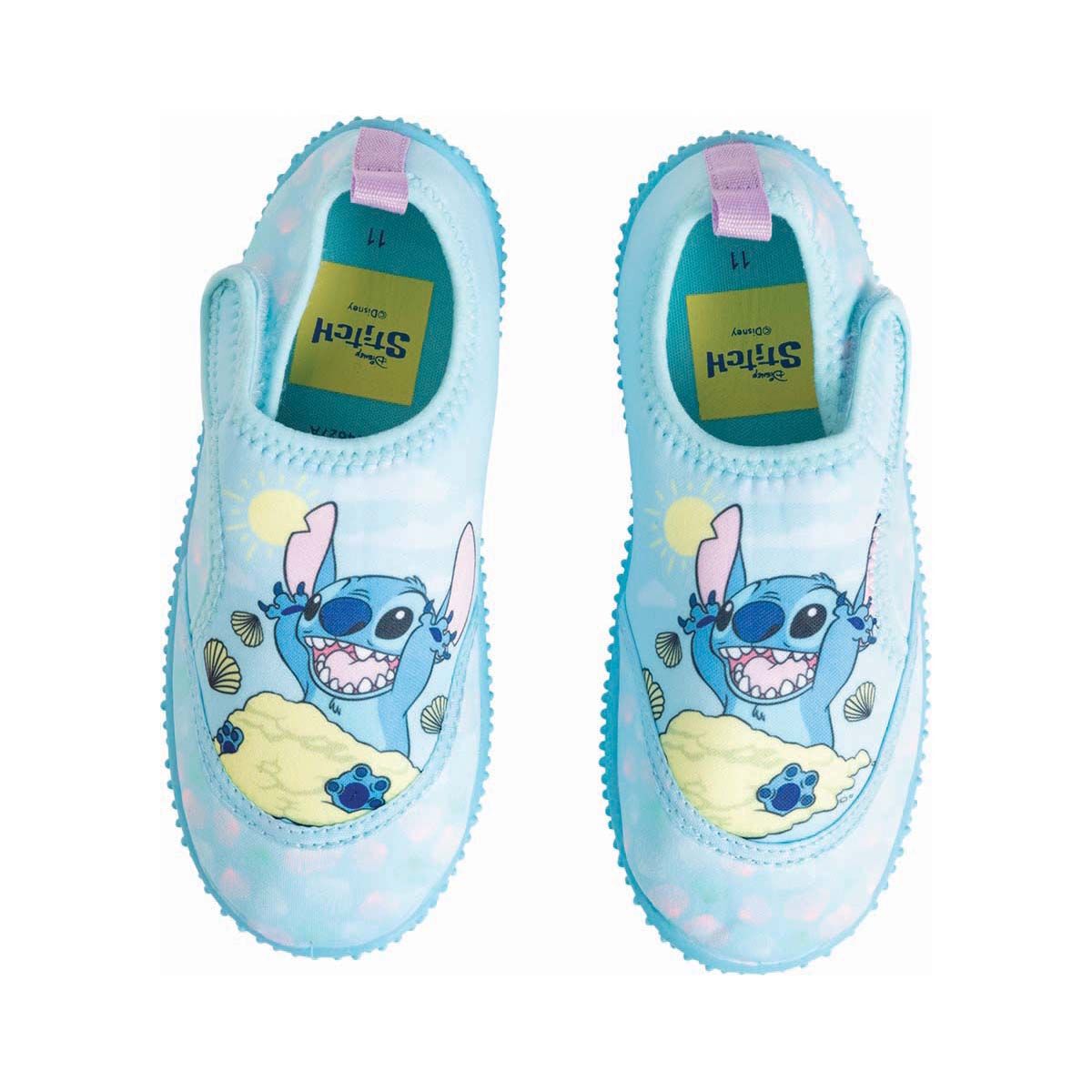 Kids&rsquo; Stitch Aqua Shoe Blue C10, Blue, bcf_hi-res