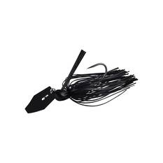Daiwa Steez Cover Chatterbait Lure 3/8oz Black, Black, bcf_hi-res