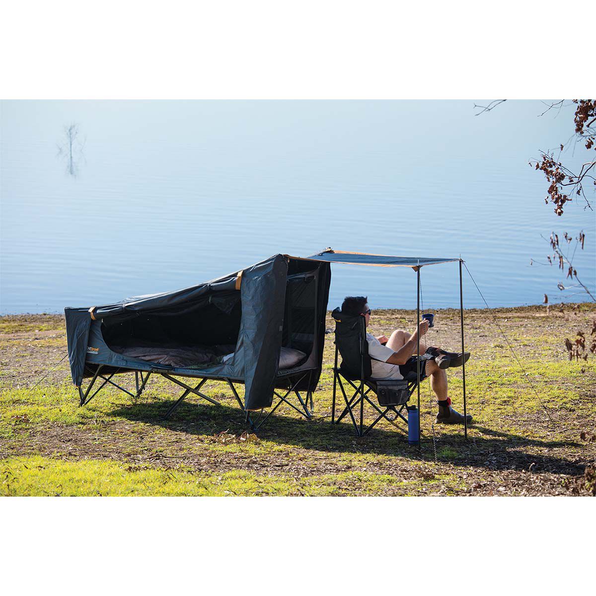 Bcf best sale stretcher tent