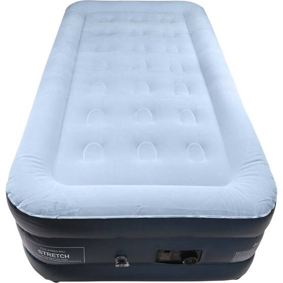 Wanderer Premium Double High Twin Air Bed with 240V Pump, , bcf_hi-res