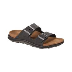 Birkenstock Women's Arizona Cross Town Sandals Black Oil Leather 35, Black Oil Leather, bcf_hi-res