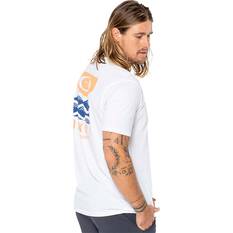 Oakley Men’s Elements Waves Short Sleeve Tech Tee, White, bcf_hi-res