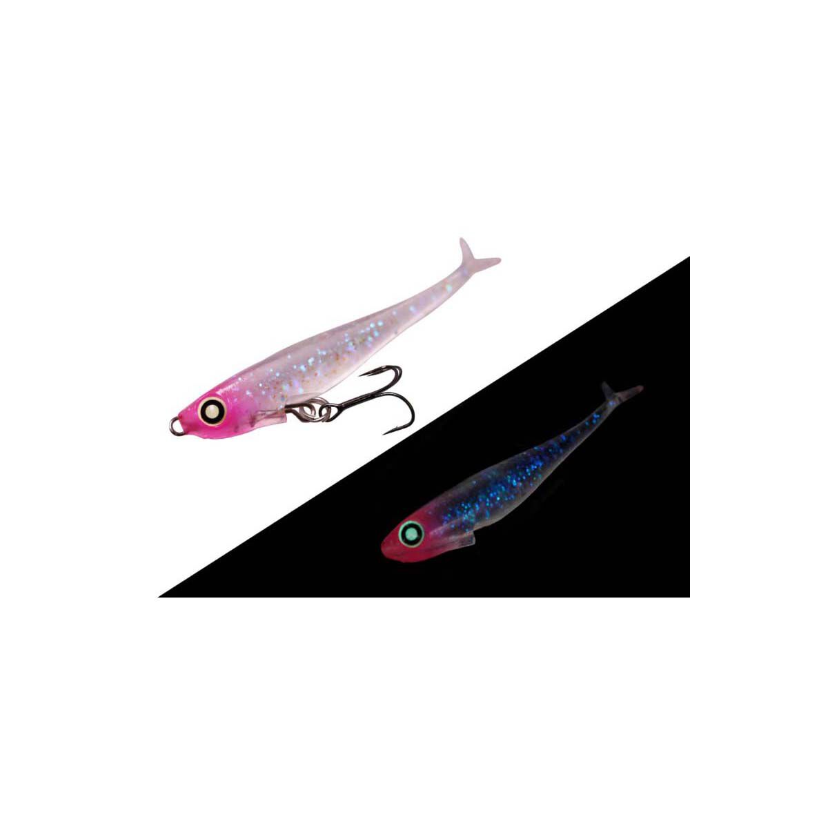 Jackall Jelly Sardine Soft Plastic Lure Pack 54mm Prism Jelly BCF