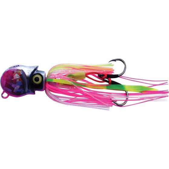 Gillies Ockta Slow Jig Lure 100g Pink, Pink, bcf_hi-res