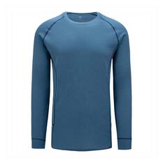 Macpac Men's Geothermal Long Sleeve Top, Storm Blue, bcf_hi-res