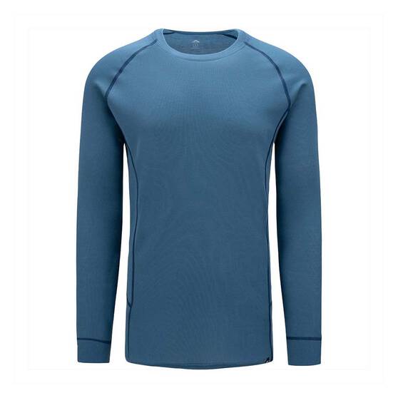 Macpac Men's Geothermal Long Sleeve Top, Storm Blue, bcf_hi-res