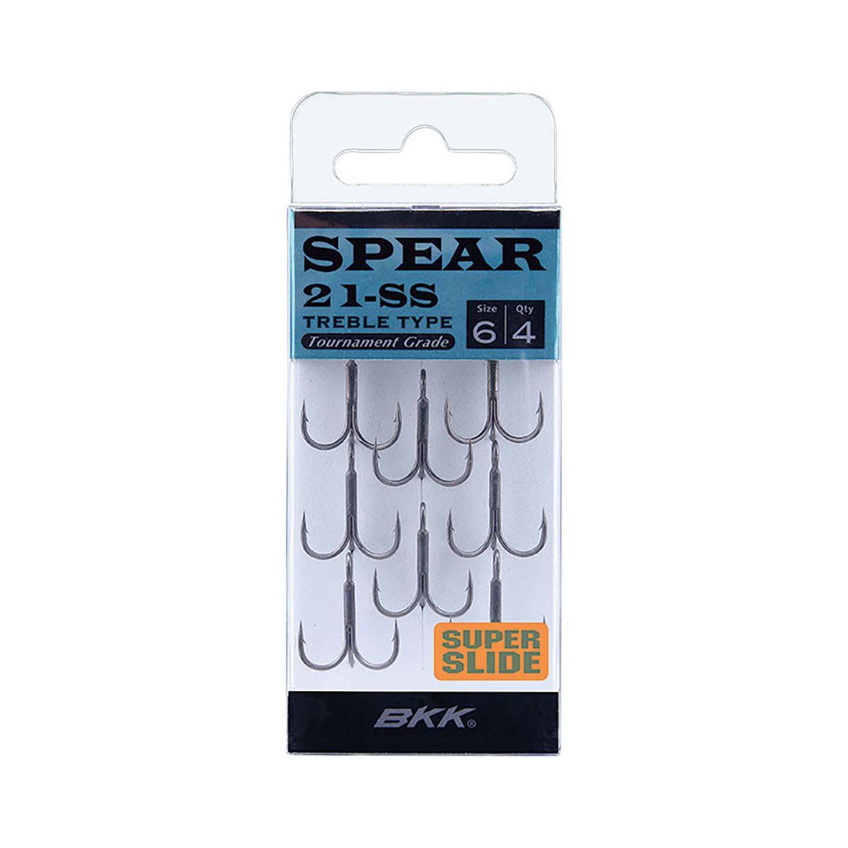 BKK Spear 21 Super Slide Treble Hook, , bcf_hi-res