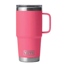YETI® Rambler® Travel Mug 20 oz (591ml) with Stronghold™ Lid, Tropical Pink, bcf_hi-res