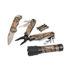 Mossy Oak Multi-Tool Torch and Knife 3 Piece Pack, , bcf_hi-res