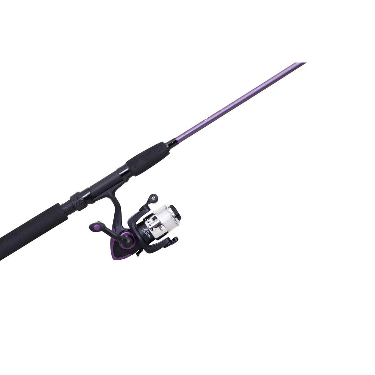 Pryml Junior Pro 2pc Spinning Combo 6ft Purple, Purple, bcf_hi-res