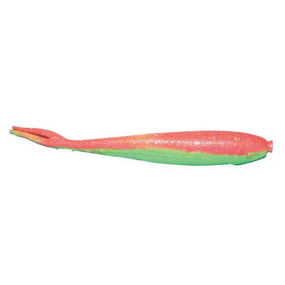 Berkley Gulp! Minnow Soft Plastic Lure 4in Nuclear Chicken, Nuclear Chicken, bcf_hi-res