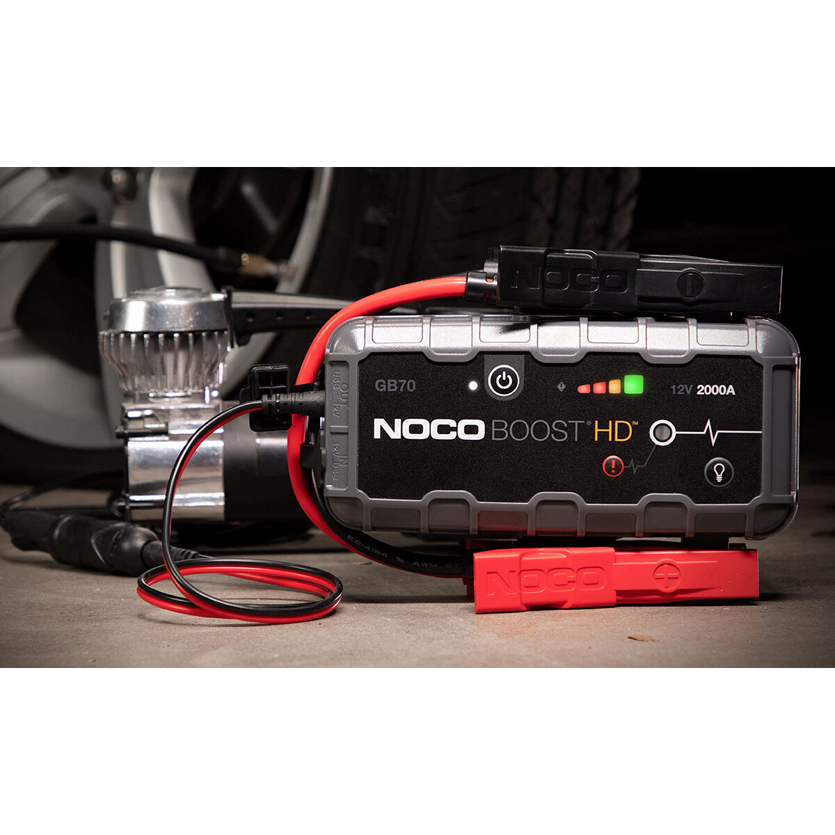 NOCO Boost HD Lithium Jump Starter 12V 2000 Amp, , bcf_hi-res