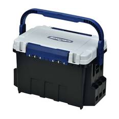Meiho Bucket Mouth 9000 Tackle Box Black, , bcf_hi-res