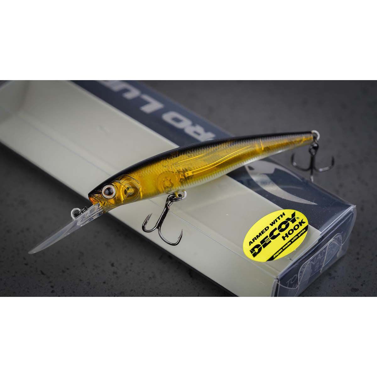 Pro Lure Minnow D Hardbody Lure 72mm Violet Shrimp, Violet Shrimp, bcf_hi-res