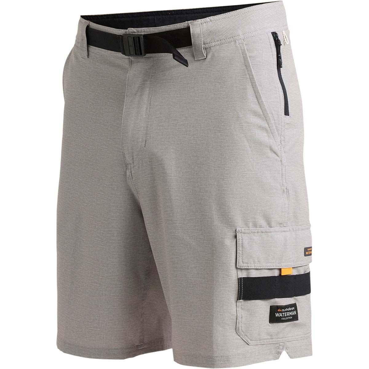 Quiksilver Azimuth Men&rsquo;s Amphibian Shorts 18in Steeple Grey 30, Steeple Grey, bcf_hi-res
