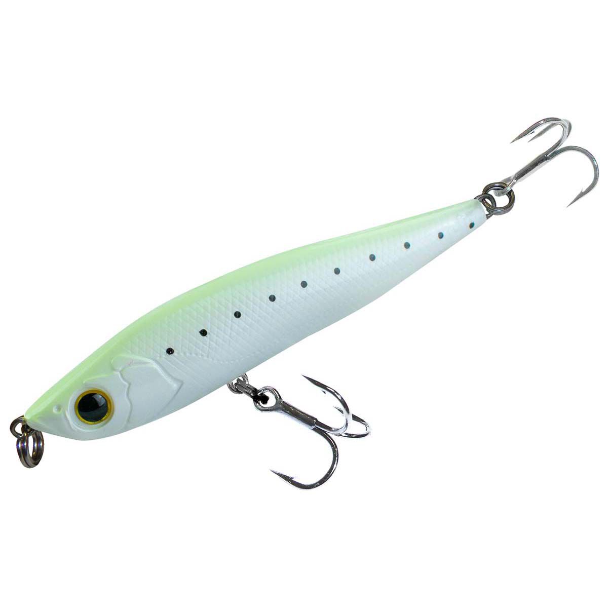 CID Shiverstick Stickbait Lure 65mm Glow White, Glow White, bcf_hi-res