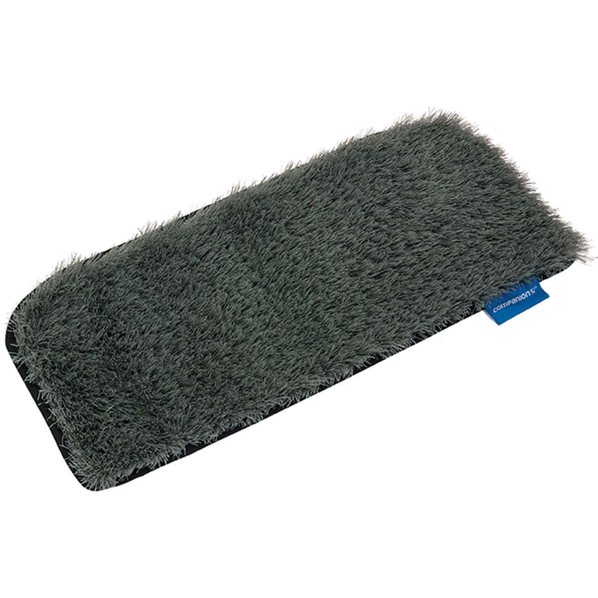 Companion Caravan Step Dust Off Mat Grey 26x58cm, , bcf_hi-res