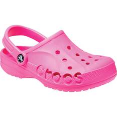 Crocs Unisex Baya Clogs Electric Pink M10/M12, Electric Pink, bcf_hi-res