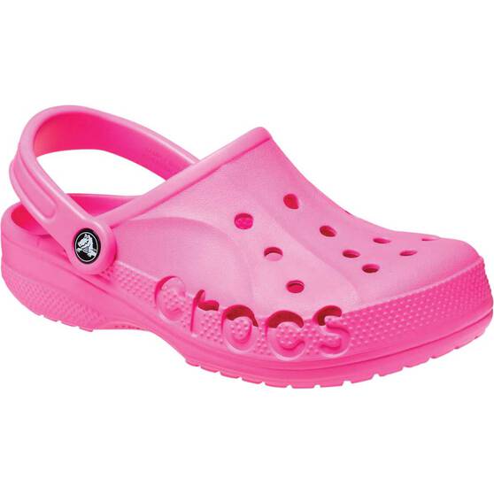 Crocs Unisex Baya Clogs, Electric Pink, bcf_hi-res