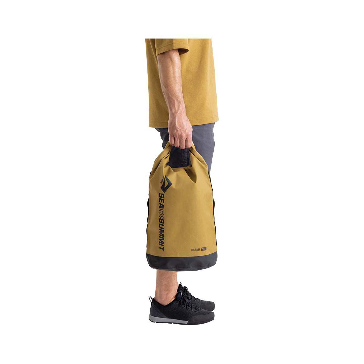 Sea to Summit Big River Dry Bag 20L Dull Gold, Dull Gold, bcf_hi-res