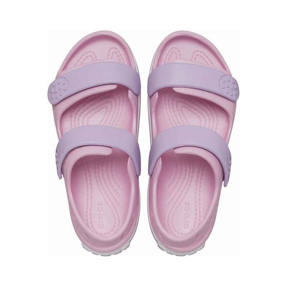 Crocs Kids' Crocband Cruiser Sandals, Ballerina Lavender, bcf_hi-res