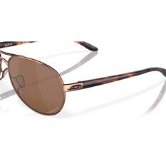 Oakley Feedback Women's Polarised Sunglasses Rose Gold with Prizm Lens, , bcf_hi-res