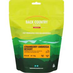 Back Country Cuisine Freeze Dried Strawberry Ambrosia 2 Serves, , bcf_hi-res