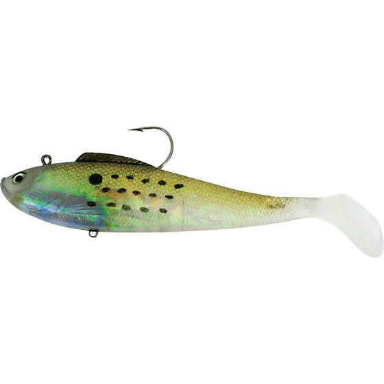 Reidy's Rubbers Soft Plastic Lure 4in Gold, Gold, bcf_hi-res