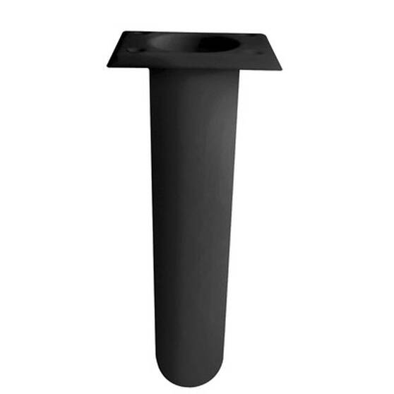 Blueline Boat Rod Holder Straight Black, Black, bcf_hi-res