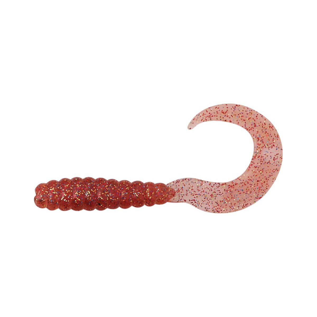 Pro Lure Grub Soft Plastic Lure 60mm Fireworm UV, Fireworm UV, bcf_hi-res