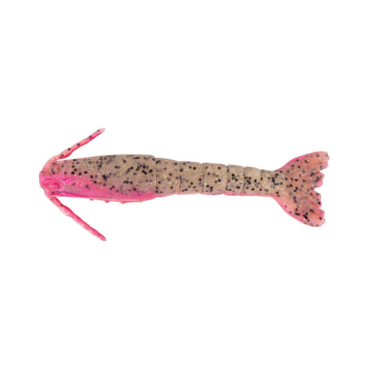 Berkley Gulp! Shrimp Soft Plastic Lure 3in Pink Belly Shrimp, Pink Belly Shrimp, bcf_hi-res