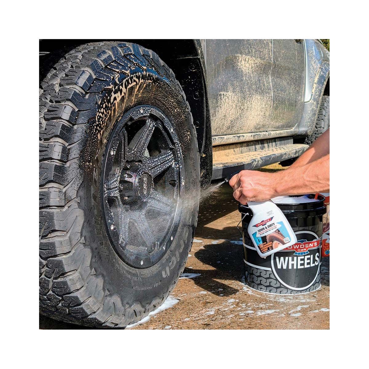 Bowden's Own Down & Dirty Wheel & Tyre Cleaner 770ml, , bcf_hi-res