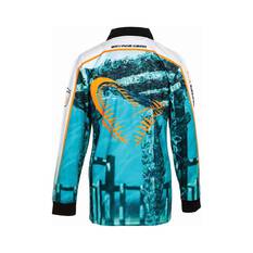 Savage Gear Youth Bream Fishing Shirt Green 8, Green, bcf_hi-res