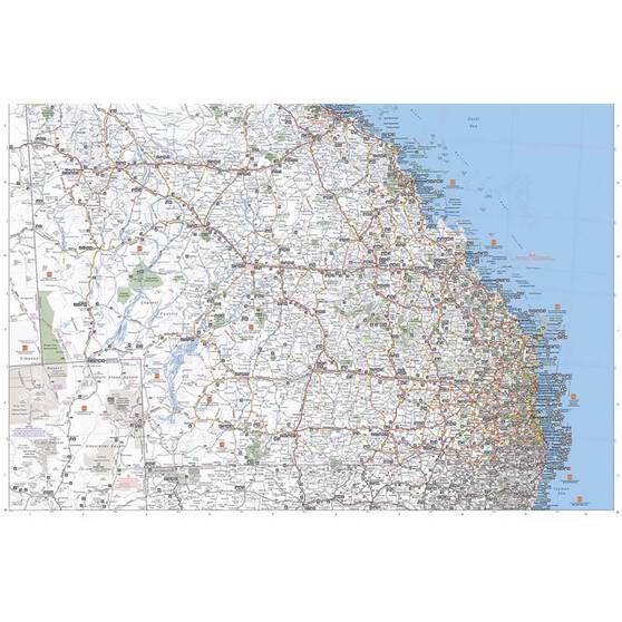 HEMA Queensland Handy Map - 15th Edition, , bcf_hi-res