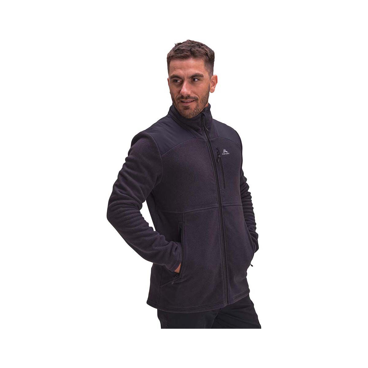 Macpac Men s Dunstan Fleece Jacket V2 Black BCF