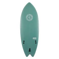 Tahwalhi Junior Surfboard 5ft Khaki/White, , bcf_hi-res