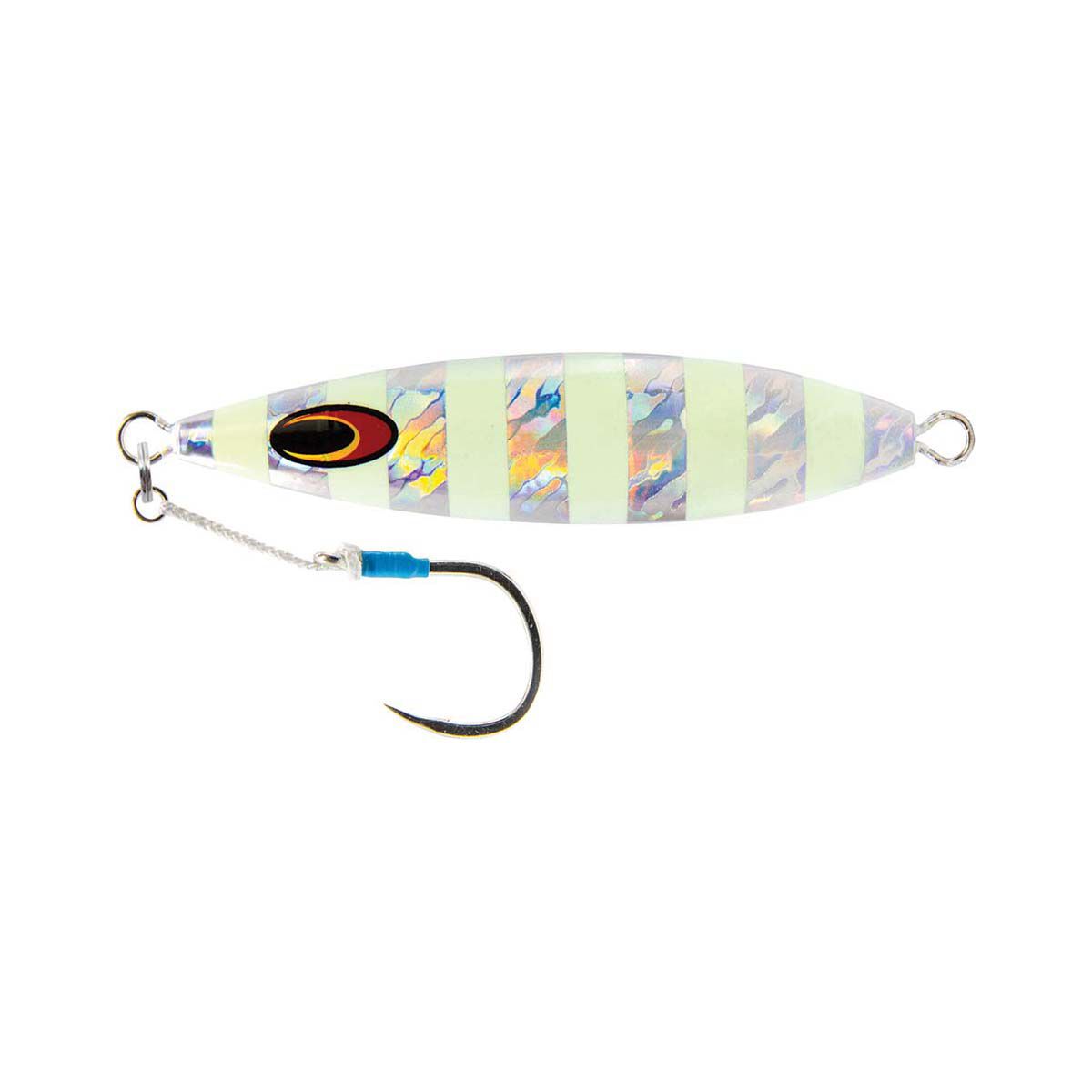 Nomad Gypsea Jig Lure 200g Silver Glow Stripe, Silver Glow Stripe, bcf_hi-res